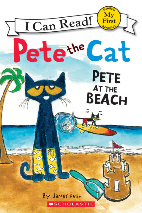 Pete The Cat My First I Can Read Pete At The Beach By James Dean