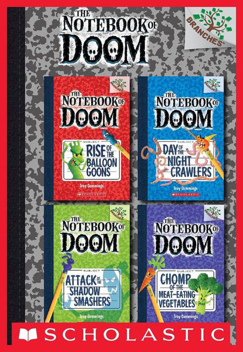 Notebook of Doom #1-4 Collection by Troy Cummings | Scholastic