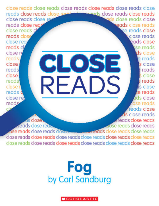 Fog by Carl Sandburg Scholastic