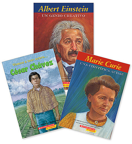 Scholastic First Biographies Spanish Grades 2-4