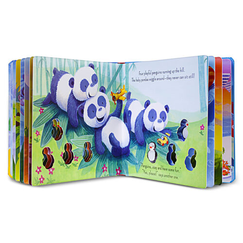 Ten Playful Penguins