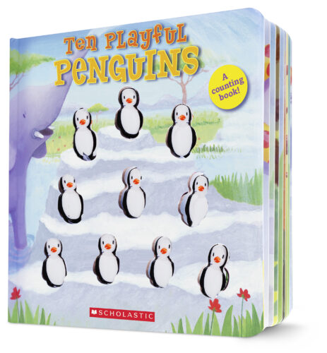 Ten Playful Penguins
