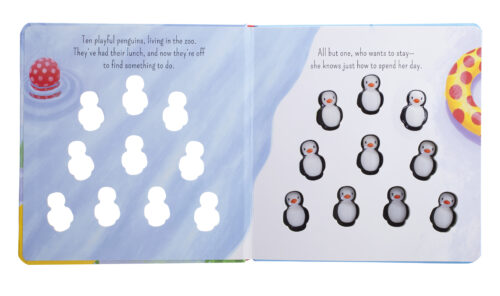 Ten Playful Penguins