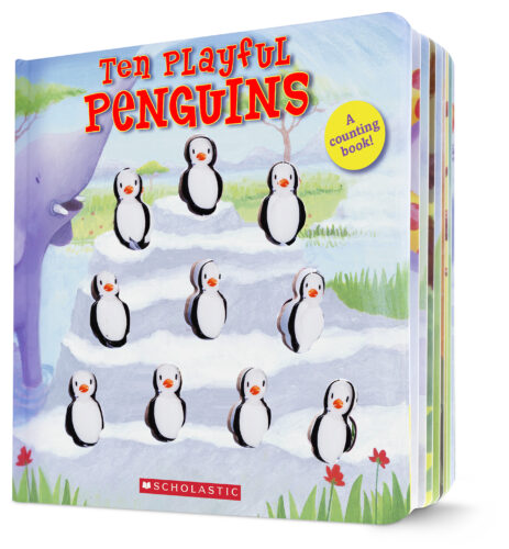 Ten Playful Penguins