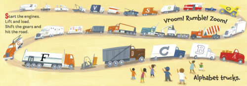 Alphabet truck sales