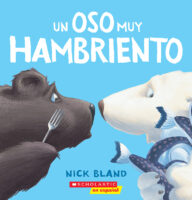 Un oso muy hambriento