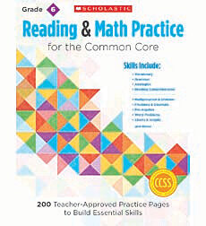 Reading & Math Practice: Grade 6