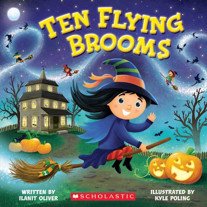 Ten Flying Brooms by Ilanit Oliver Scholastic
