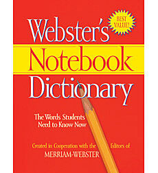 Webster's Notebook Dictionary Classroom Set