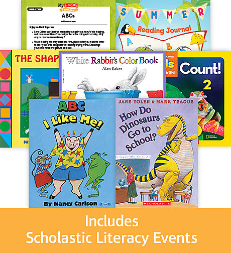 Comprehensive Summer Reading Solution PreK School Readiness (5 Books)