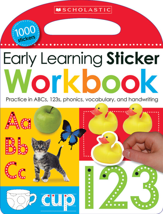 Early Learning Sticker Workbook by Scholastic | Scholastic