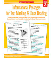 Informational Passages for Text Marking & Close Reading: Grade 2