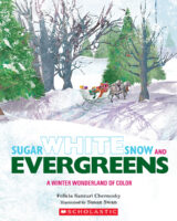 Sugar White Snow and Evergreens