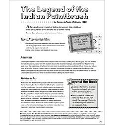 The Legend of the Indian Paintbrush: Collaborative Book