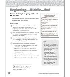 Beginning... Middle... End: Graphic Organizer Graphic ...