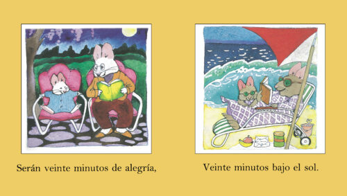 Léale a su conejito