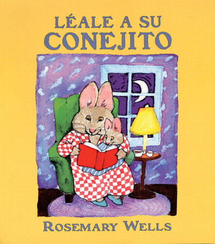 Léale a su conejito
