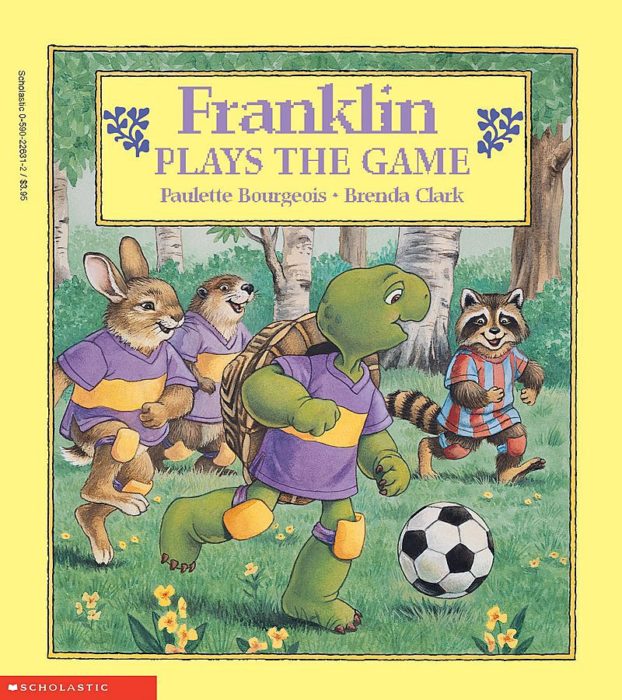 Franklin Plays the Game by Paulette Bourgeois Scholastic