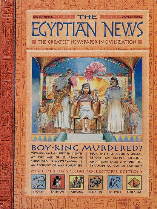 The Egyptian News by Scott Steedman Scholastic