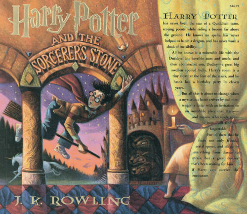 Harry Potter and the Sorcerers Stone by JK Rowling Scholastic 