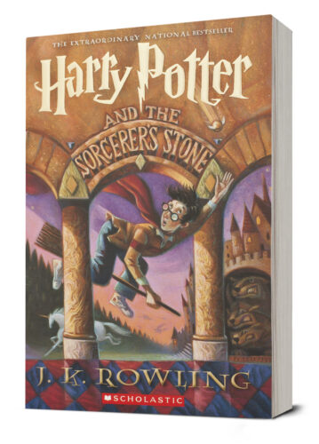 By J.K. Rowling: Harry Potter and the Sorcerer's Stone (Book