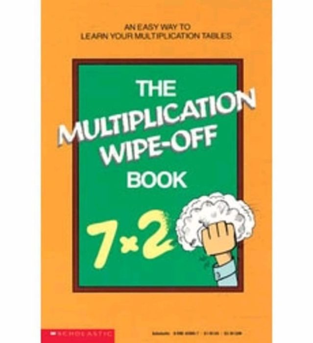 Multiplication WipeOff Book by Alan Hartley Scholastic