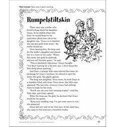 Rumpelstiltskin Place Value Logical Reasoning A Funny Fairy