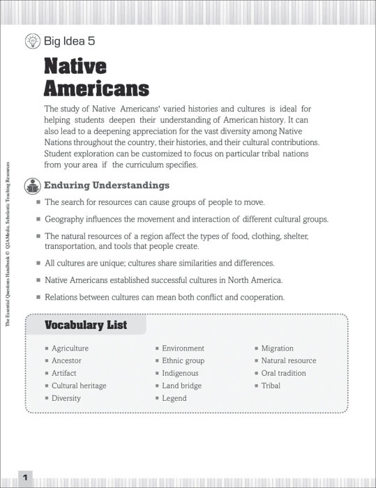 Essential Questions For Social Studies
