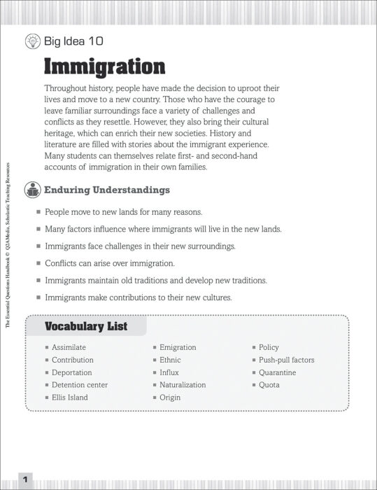 sociological research questions about immigration