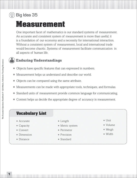 TOPIC 1 MEASUREMENT AND MATHEMATICS ANSWERS visual data 2