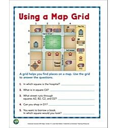 Using a Map Grid: Grade 2 Map Skills