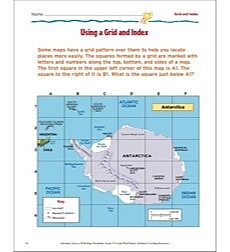 Using a Grid and Index: Grade 5 Map Skills