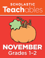 November Grades 1-2 Printable Packet