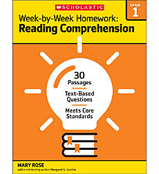 Week-by-Week Homework: Reading Comprehension Grade 1