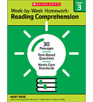 Week-by-Week Homework: Reading Comprehension Grade 3
