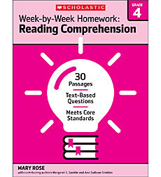Week-by-Week Homework: Reading Comprehension Grade 4
