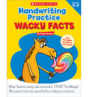 Handwriting Practice: Wacky Facts