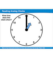 Reading Analog Clocks: Math Lesson