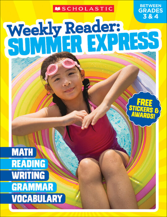 Weekly Reader: Summer Express (Between Grades 3 & 4) Workbook