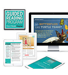 Guided Reading Short Reads Digital Nonfiction Grade K-6