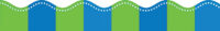 Color Your Classroom: Tropical Scalloped Trimmer