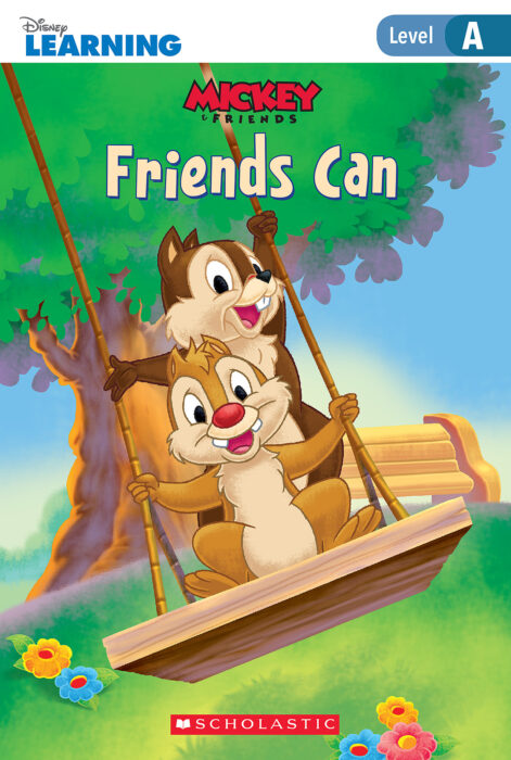 Mickey and Friends- Just-Right Leveled Readers- Level A: Friends Can