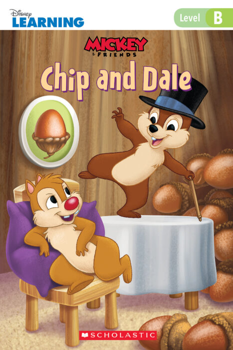 Mickey and Friends- Just-Right Leveled Readers- Level B: Chip and Dale
