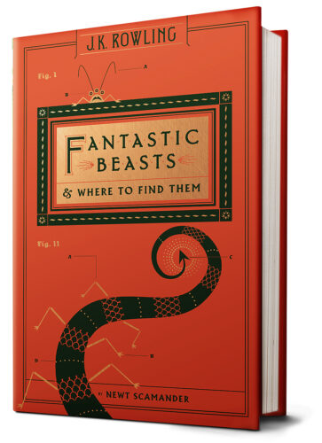 Customized Fantastic Beasts and Where to Find Them: Trilogy Book Set