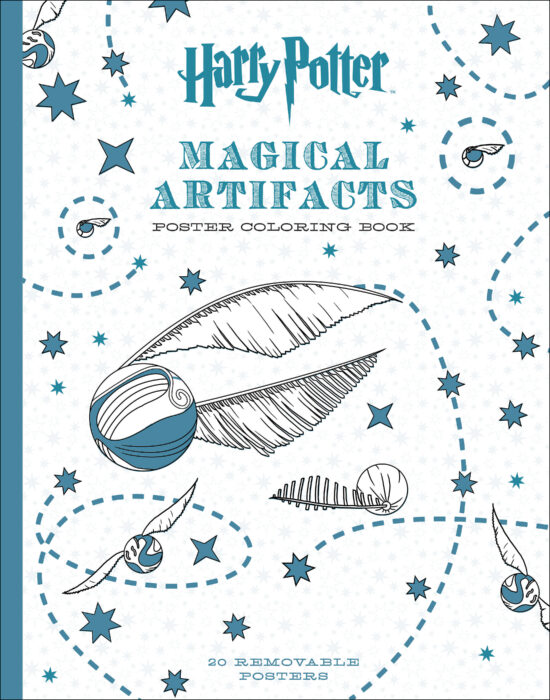 Harry Potter Magical Artifacts Poster Coloring Book by Scholastic
