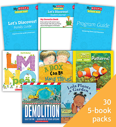 My Books Every Day Let's Discover! Grade PreK Classroom Set