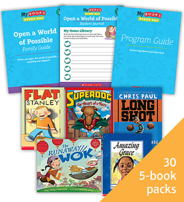 My Books Every Day: Open a World of Possible (Inspirational Stories) Grade 2 Classroom Set