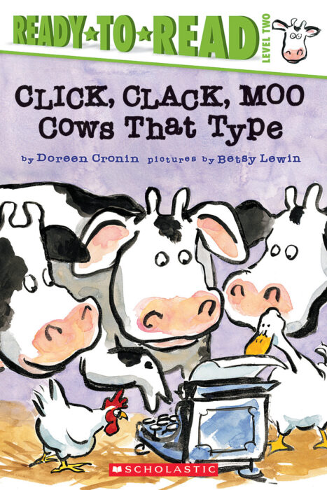 40 CLICK, CLACK, MOO Cows That Type 音声絵本 Click, Clack, Moo by Doreen Cronin | Scholastic Education
