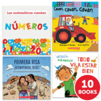 My Books Summer Spanish Grade PreK Fiction/Nonfiction 10-Book Bundle