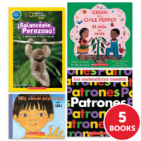 My Books Summer Spanish Grade K Nonfiction 5-Book Pack